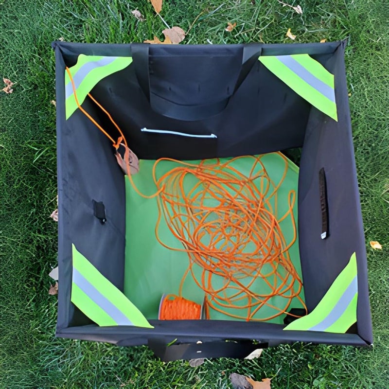 Blaze Line 100% Polyester Climbing Throw Line Rope 3 mm (1/8 in) 150 ft Spool Cord 350 lbs Tensile Strength (Bright Orange) - Image 3